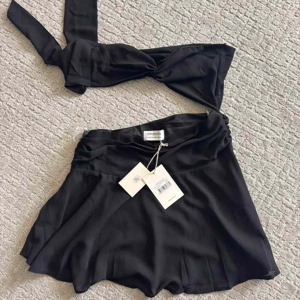 Peppermayo Elegant Black Dress